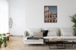 Poster Architektur Des Kolosseums Vor Blauem Himmel
