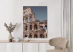 Poster Architektur Des Kolosseums Vor Blauem Himmel