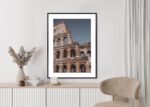 Poster Architektur Des Kolosseums Vor Blauem Himmel