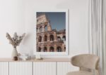 Poster Architektur Des Kolosseums Vor Blauem Himmel