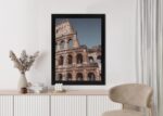 Poster Architektur Des Kolosseums Vor Blauem Himmel