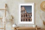 Poster Architektur Des Kolosseums Vor Blauem Himmel