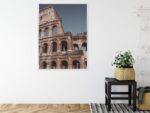 Poster Architektur Des Kolosseums Vor Blauem Himmel
