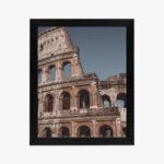 Poster Architektur Des Kolosseums Vor Blauem Himmel