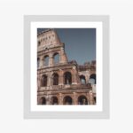 Poster Architektur Des Kolosseums Vor Blauem Himmel