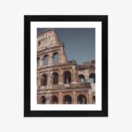 Poster Architektur Des Kolosseums Vor Blauem Himmel
