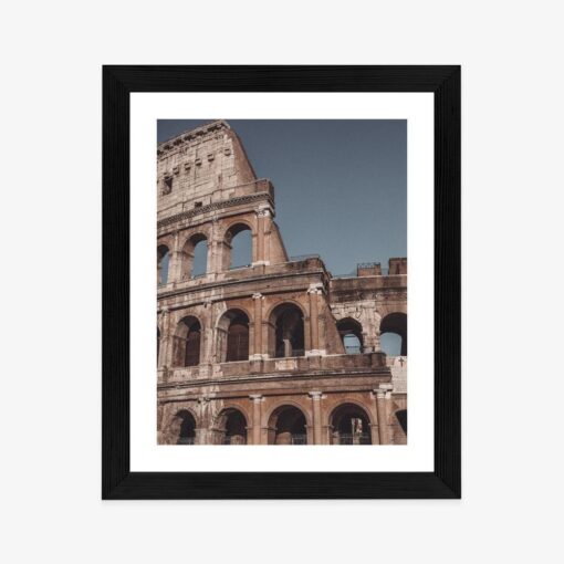 Poster Architektur Des Kolosseums Vor Blauem Himmel