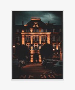 Poster Beleuchtete Architektur In Rom Bei Nacht