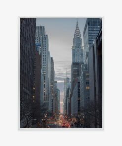 Poster Blick Auf Die 42. Straße In Manhattan