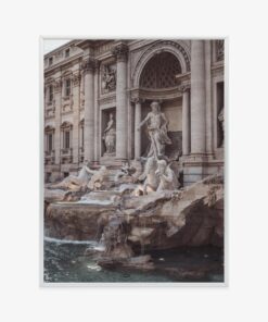 Poster Brunnen Im Rione Trevi Rom