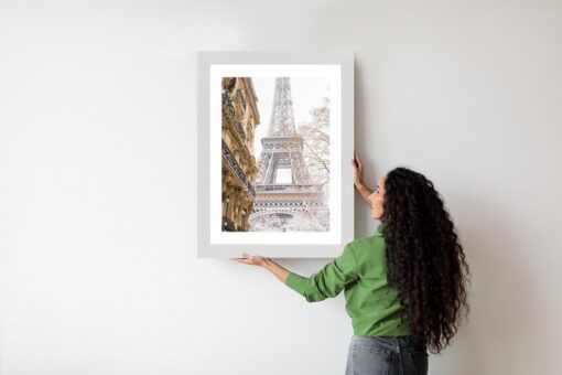 Poster Eiffelturm In Paris Im Winter