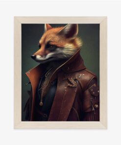 Poster Fuchs Im Fantasykostüm