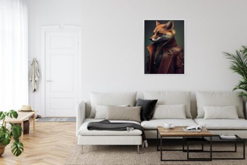 Poster Fuchs Im Fantasykostüm