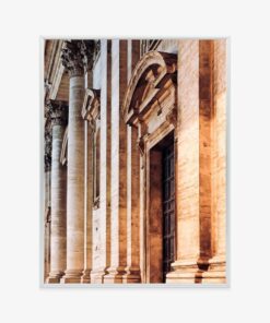 Poster Kirche Des Heiligen Ignatius Von Loyola In Der Architektur Roms