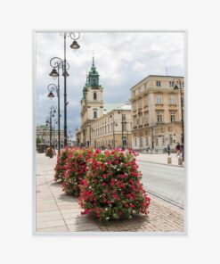 Poster Kirche Des Heiligen Kreuzes Im Warschauer Stadtteil Śródmieście