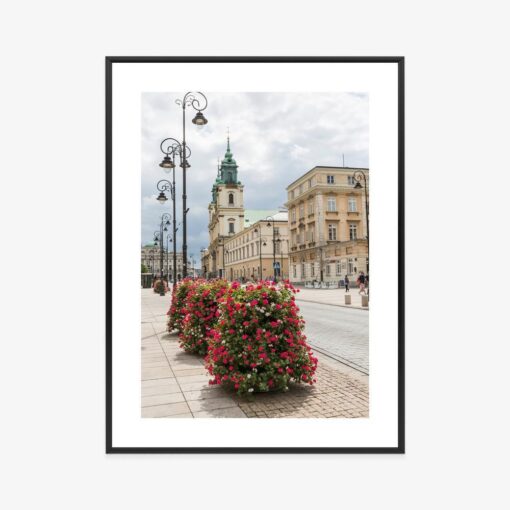 Poster Kirche Des Heiligen Kreuzes Im Warschauer Stadtteil Śródmieście