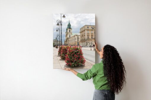 Poster Kirche Des Heiligen Kreuzes Im Warschauer Stadtteil Śródmieście