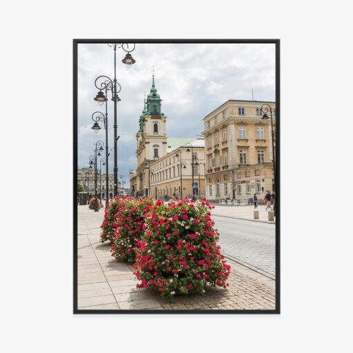 Poster Kirche Des Heiligen Kreuzes Im Warschauer Stadtteil Śródmieście