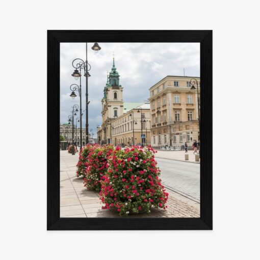 Poster Kirche Des Heiligen Kreuzes Im Warschauer Stadtteil Śródmieście