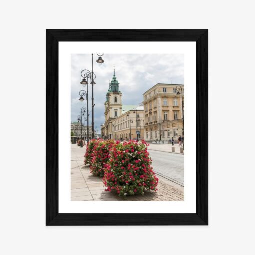 Poster Kirche Des Heiligen Kreuzes Im Warschauer Stadtteil Śródmieście