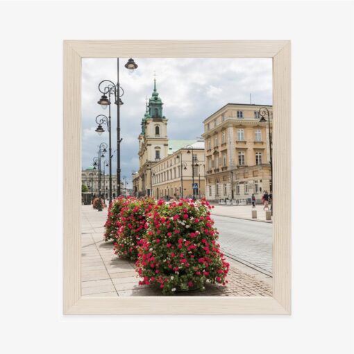 Poster Kirche Des Heiligen Kreuzes Im Warschauer Stadtteil Śródmieście