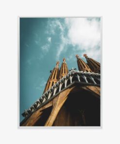 Poster Kirche La Sagrada Familia In Barcelona