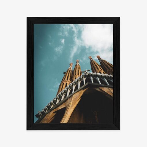 Poster Kirche La Sagrada Familia In Barcelona