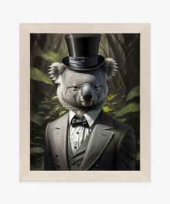 Poster Koala Im Anzug