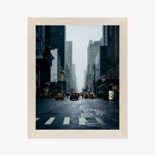 Poster Nebliges New York Am Morgen