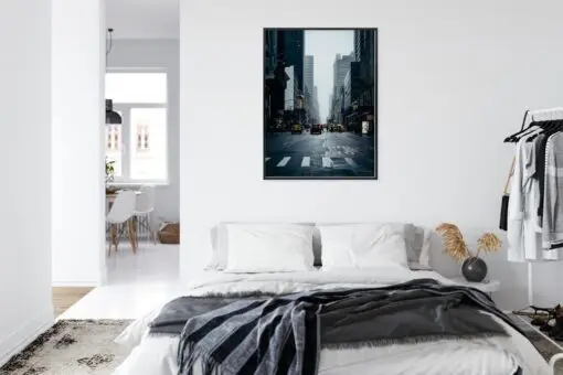Poster Nebliges New York Am Morgen