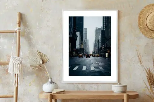 Poster Nebliges New York Am Morgen