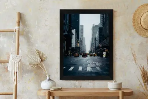 Poster Nebliges New York Am Morgen