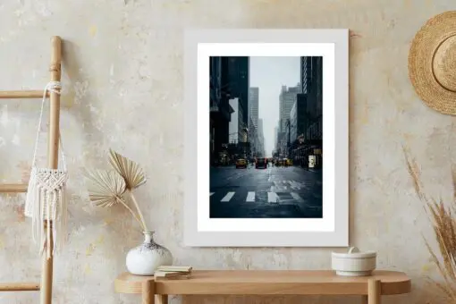 Poster Nebliges New York Am Morgen