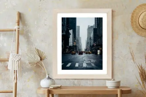 Poster Nebliges New York Am Morgen