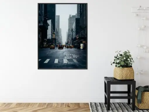 Poster Nebliges New York Am Morgen