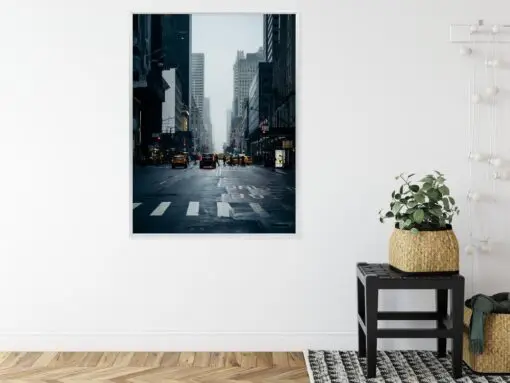 Poster Nebliges New York Am Morgen