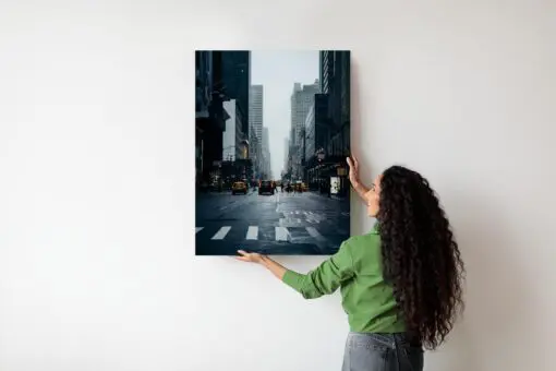 Poster Nebliges New York Am Morgen