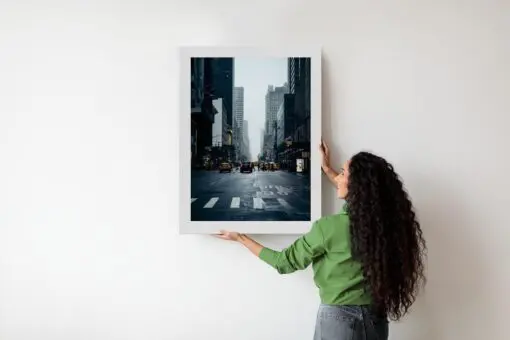 Poster Nebliges New York Am Morgen