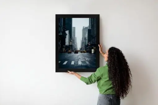 Poster Nebliges New York Am Morgen