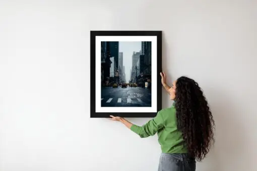 Poster Nebliges New York Am Morgen