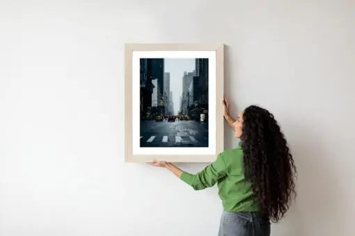 Poster Nebliges New York Am Morgen