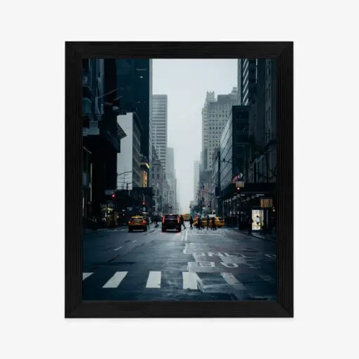Poster Nebliges New York Am Morgen