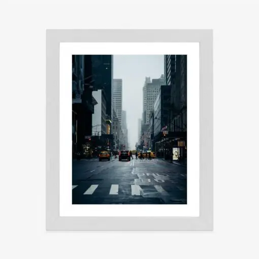 Poster Nebliges New York Am Morgen