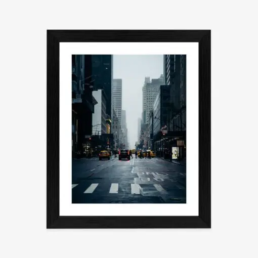 Poster Nebliges New York Am Morgen
