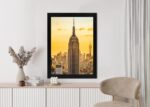 Poster Nyc Top Of The Rock Bei Sonnenuntergang