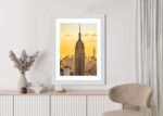 Poster Nyc Top Of The Rock Bei Sonnenuntergang