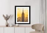 Poster Nyc Top Of The Rock Bei Sonnenuntergang