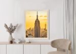 Poster Nyc Top Of The Rock Bei Sonnenuntergang