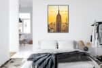 Poster Nyc Top Of The Rock Bei Sonnenuntergang