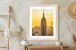 Poster Nyc Top Of The Rock Bei Sonnenuntergang